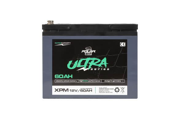 72 Volt / 60 AH Polar Bär AGM Batterie Ultra Serie XPM (6Stk.)